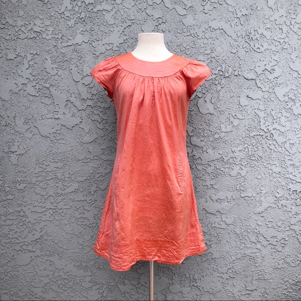 HP Calypso silk coral pink dress size M